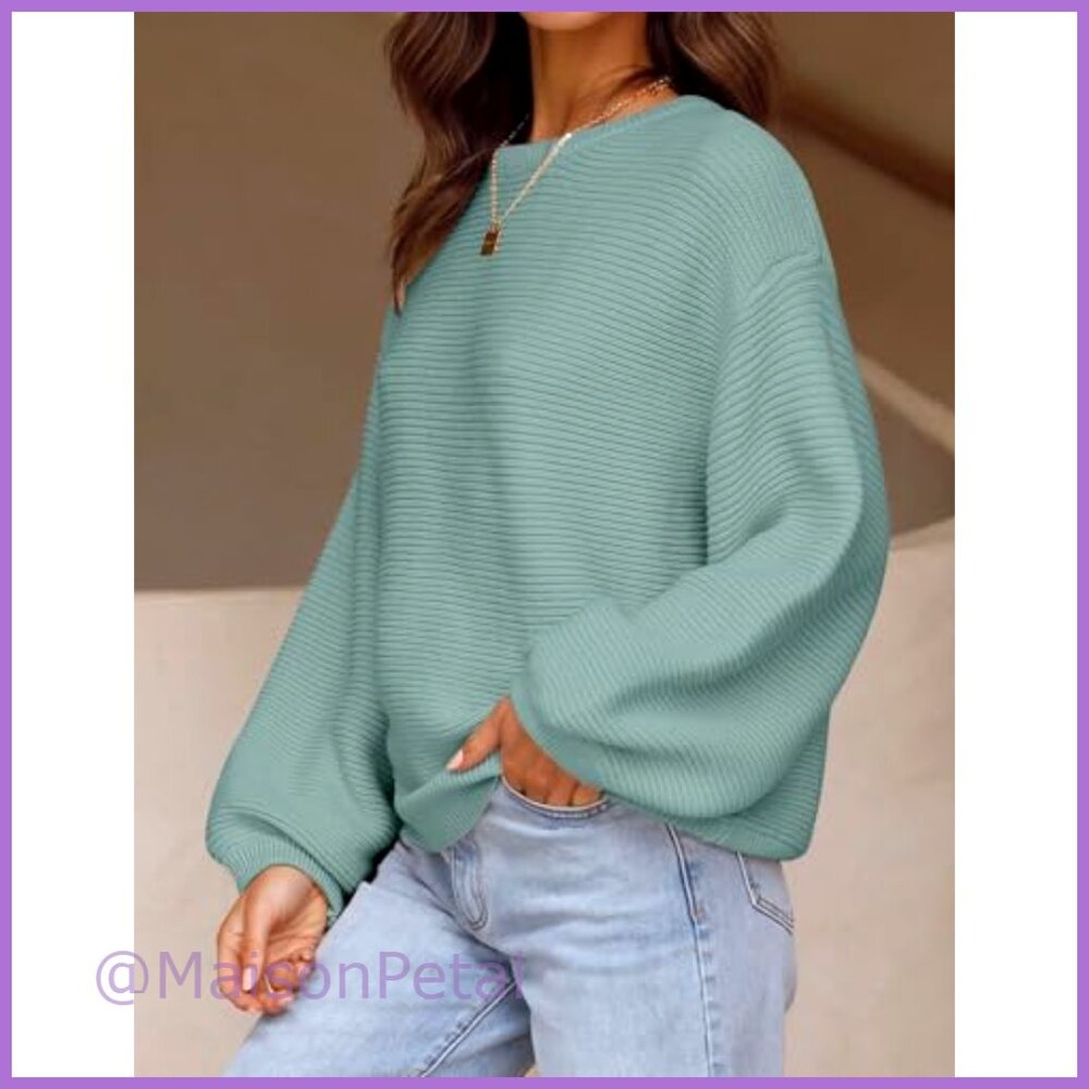 Viscose Rayon Polyester Knit Pullover Sweater Wit… - image 4